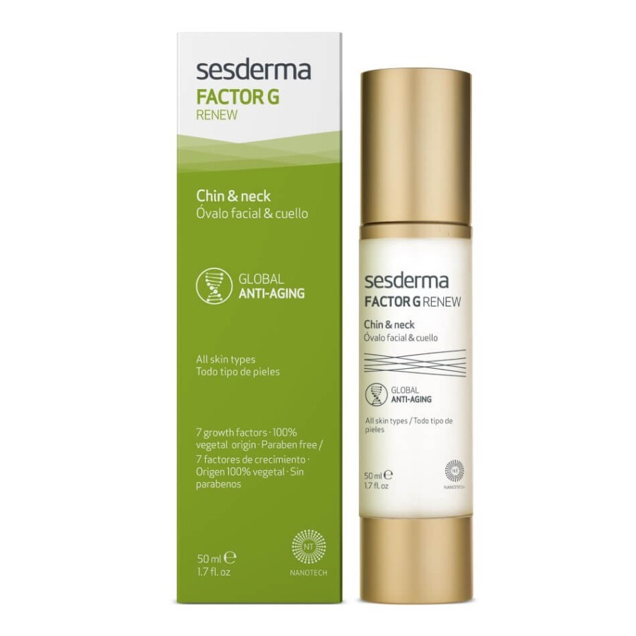 SESDERMA Factor G Renew crema contur fata si gat x 50ml