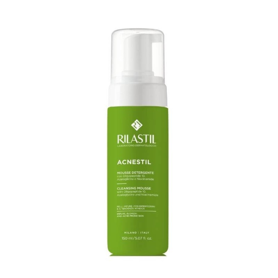 Rilastil Acnesil Spuma curatare ten cu tendinta acneica x 165ml