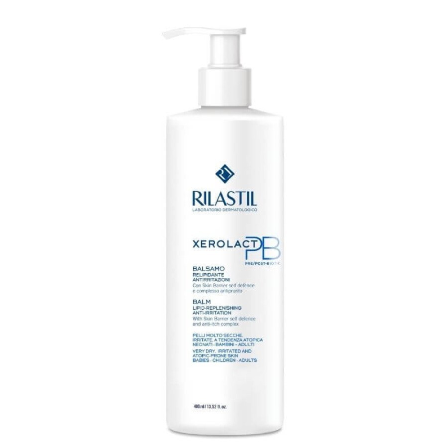 Rilastil Xerolact PB Balsam pre/post Biotic antiiritatii si refacere lipide x 400ml