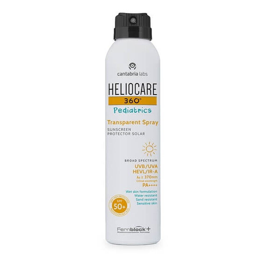 Heliocare Pediatrics transparent spray SPF50+ x 200ml