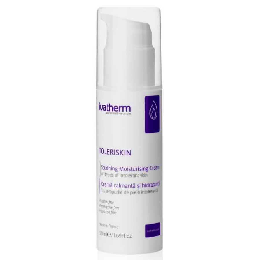 IVATHERM Toleriskin crema calmanta, hidratanta x 50ml