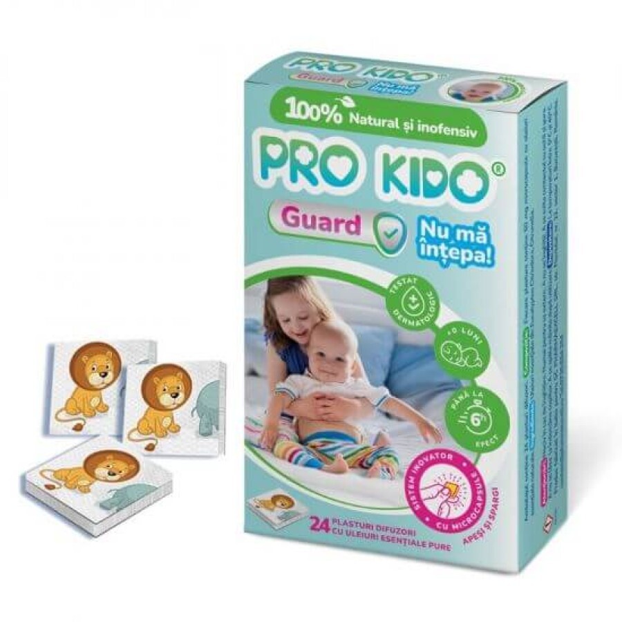 Pro Kido Guard Nu ma intepa! x 24 plasturi antitantari