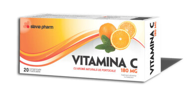 Vitamina C 180mg x 20 comprimate (Slavia)
