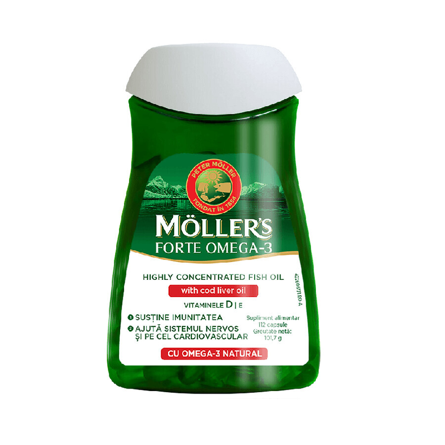Mollers Omega 3 Forte x 150 capsule