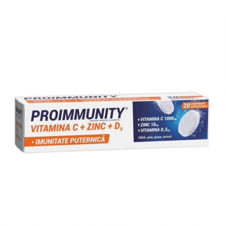 Proimmunity x 20 comprimate efervescente