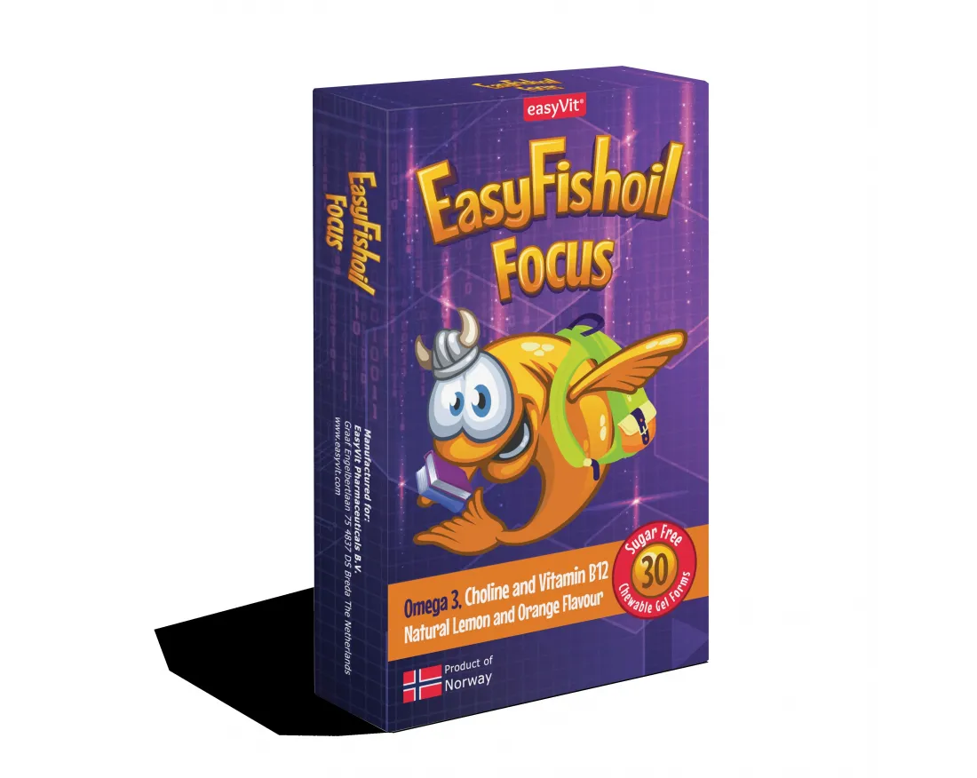 Easyfishoil focus x 30cps