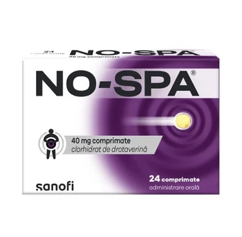 No-Spa 40mg x 24 comprimate