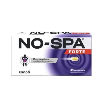 No-Spa Forte 80mg x 24cp