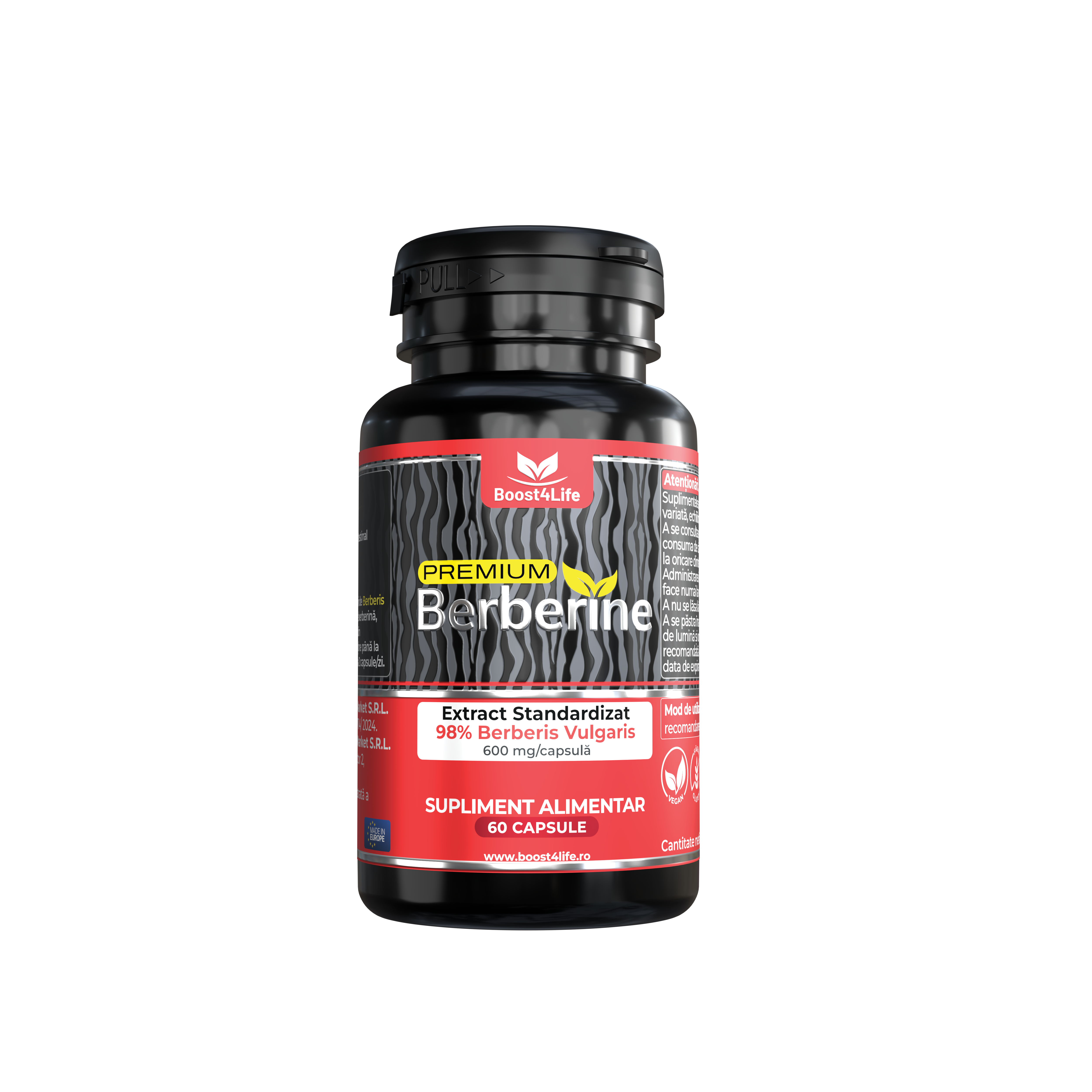 Boost4Life Berberine Premium 600mg x 60cps