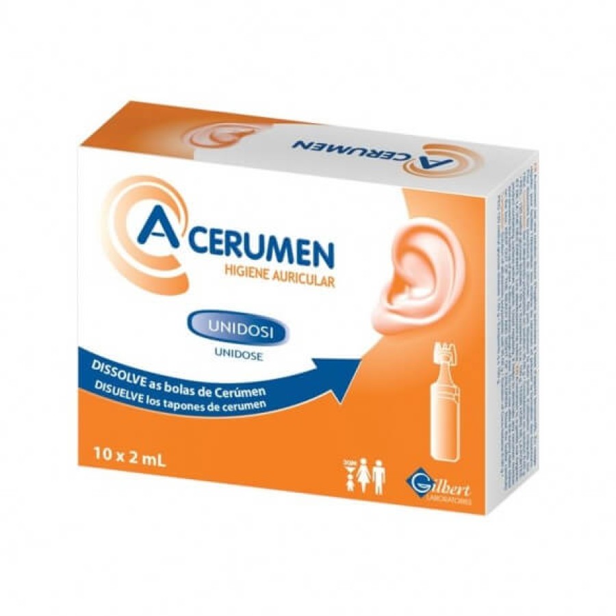 A-cerumen solutie auriculara 2ml x 10 unidoze