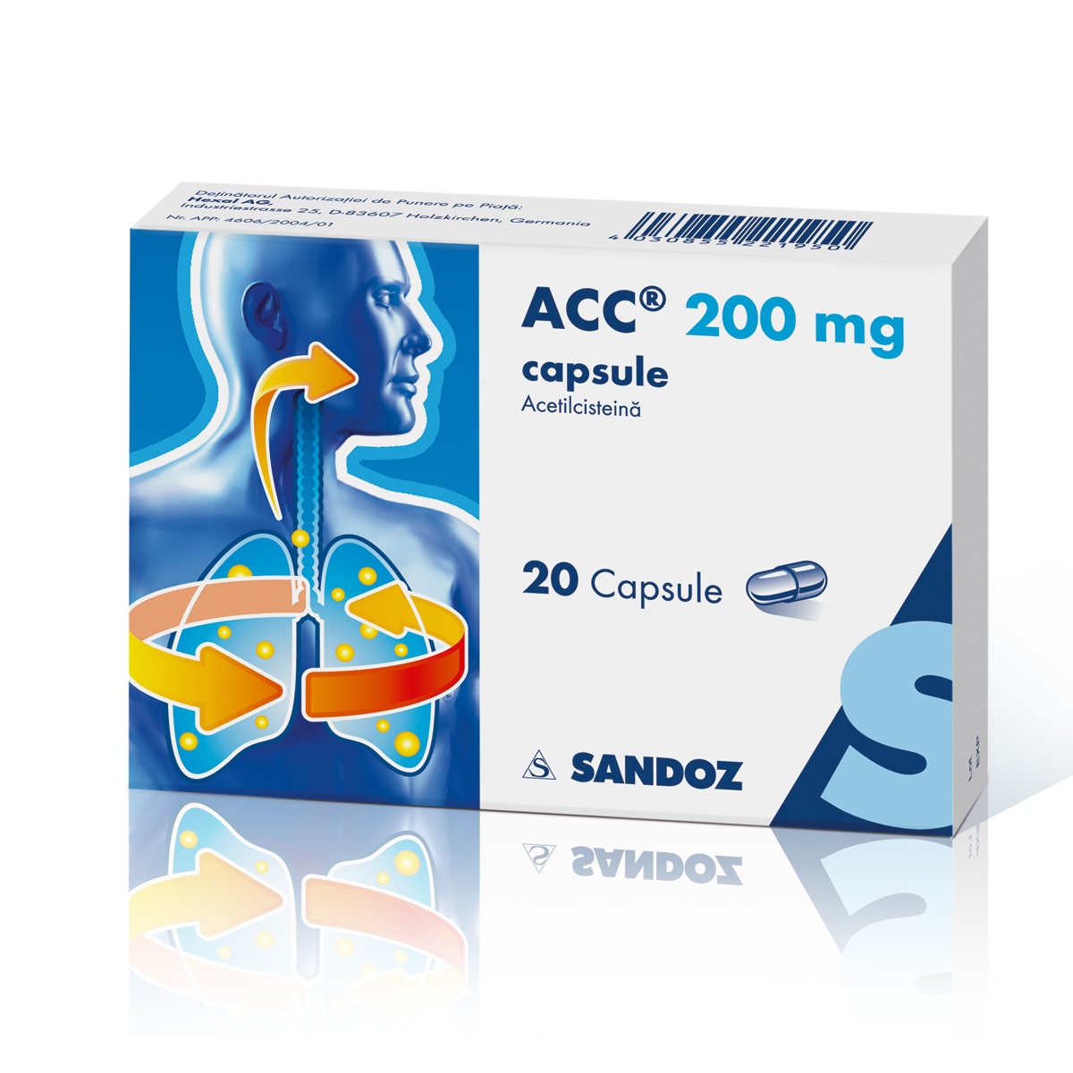 ACC 200mg x 20 capsule