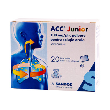 ACC Junior 100mg x 20 plicuri