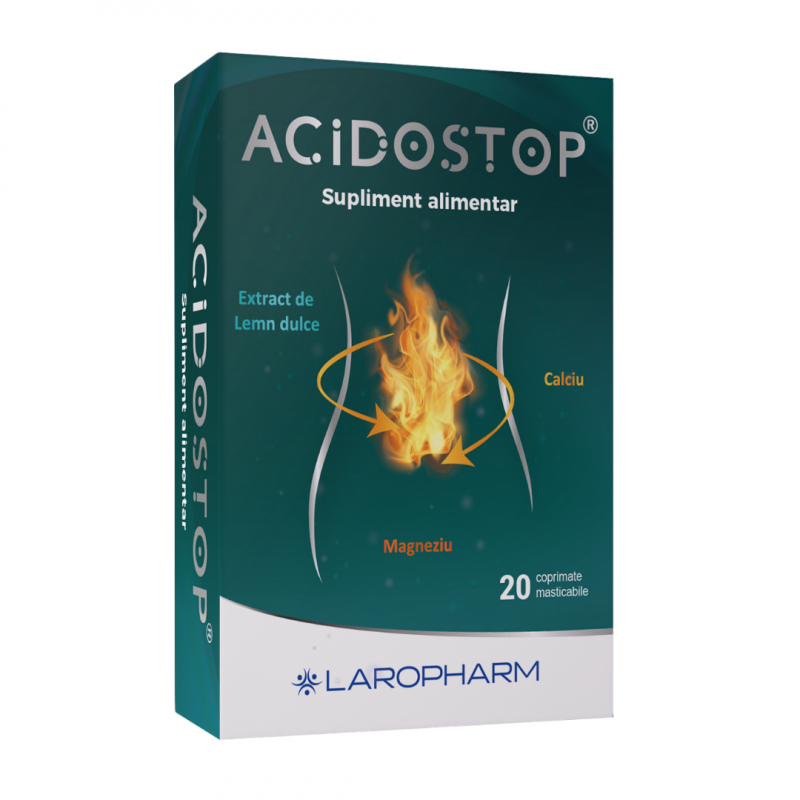 Acidostop x 20 comprimate Laropharm