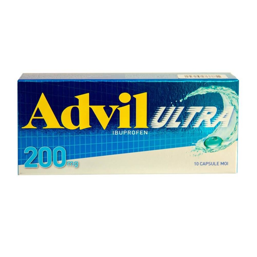 Advil Ultra 200mg x 10 capsule moi