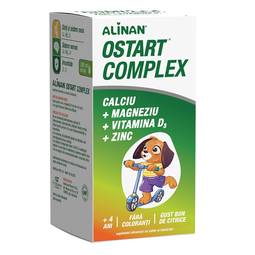 Alinan Ostart Complex sirop x 200ml