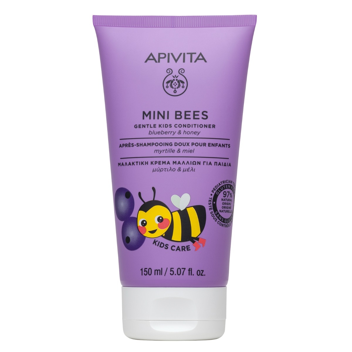 APIVITA Balsam de par copii cu afine si miere x 150ml