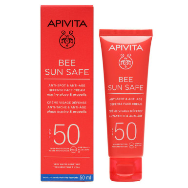 APIVITA Bee Sun Safe crema anti-pete SPF50+ x 50ml