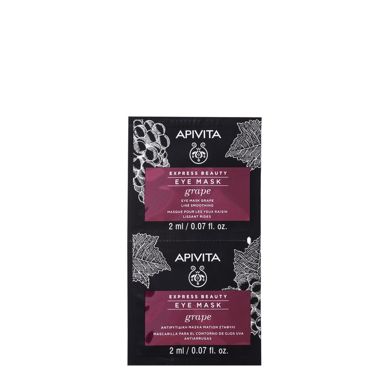 APIVITA Express Masca cu struguri antirid pentru ochi 2x2ml
