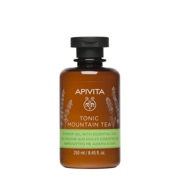 APIVITA Gel de dus cu ceai de munte x 250ml