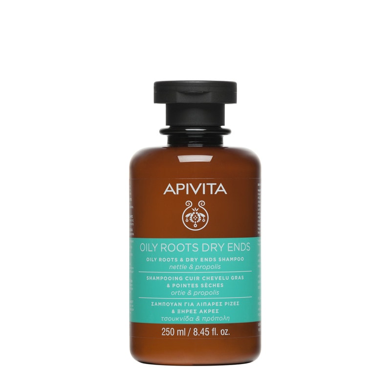 APIVITA Hair Sampon radacini grase si varfuri uscate x 250ml