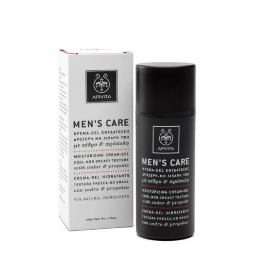APIVITA Men crema hidratanta lejera x 50ml