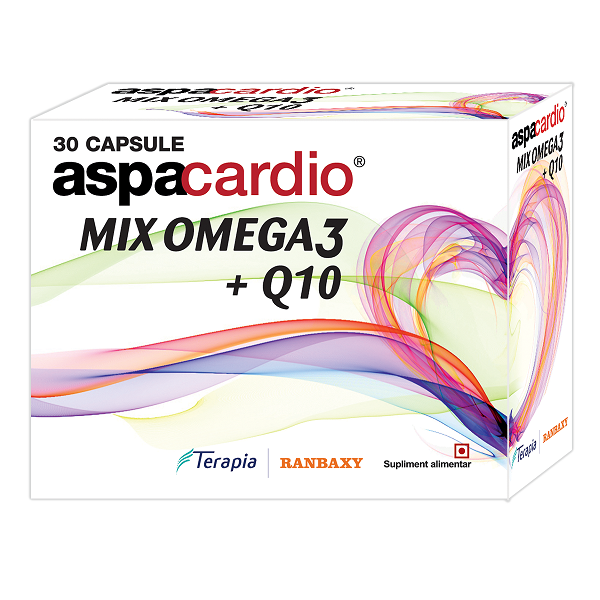 Aspacardio Mix Omega3 + Q10 x 30 capsule
