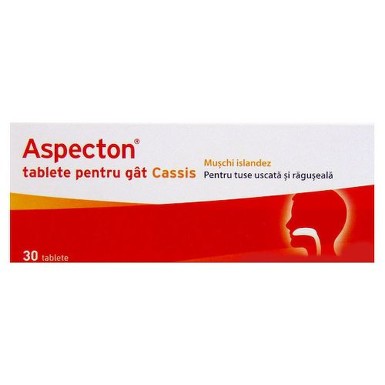 Aspecton Cassis x 30 tablete