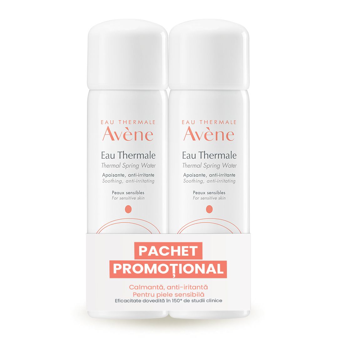 AVENE Apa termala x 50ml pachet promotional