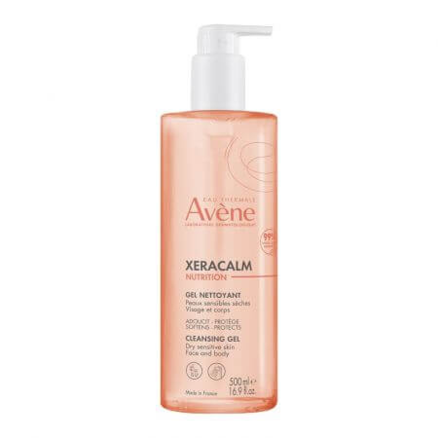 AVENE XeraCalm Nutrition gel de curatare x 500ml