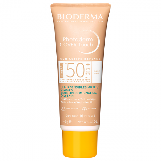 BIODERMA Photoderm COVER Touch SPF50+ Claire x 40g