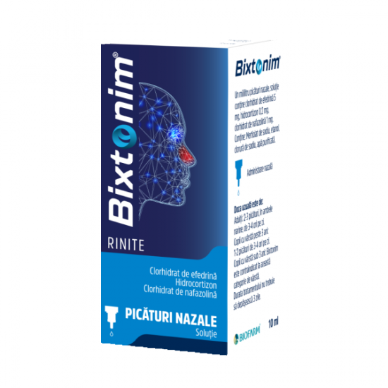 Bixtonim picaturi nazale x 10ml