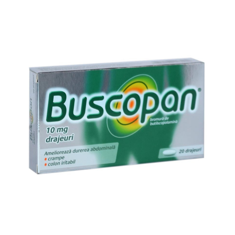 Buscopan 10mg x 20 drajeuri