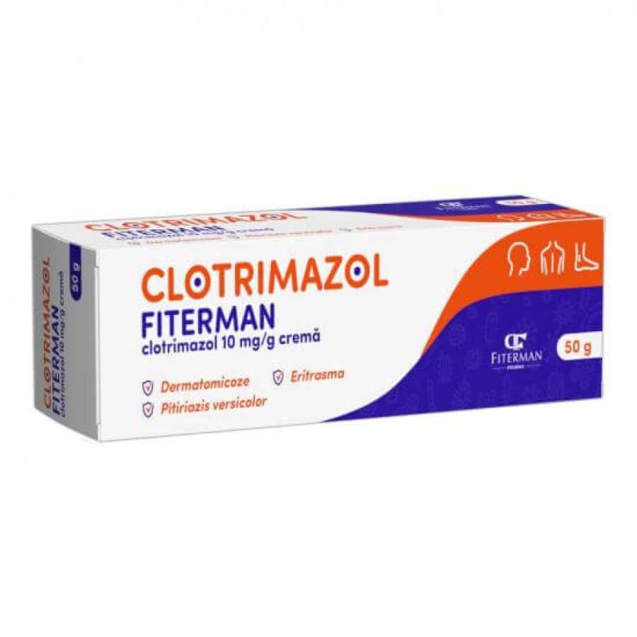 Clotrimazol crema 10mg/g x 50g