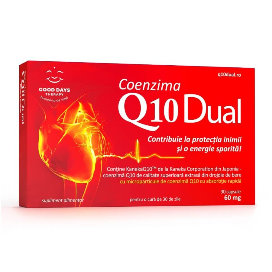 Coenzima Q10 Dual 60mg x 30 capsule