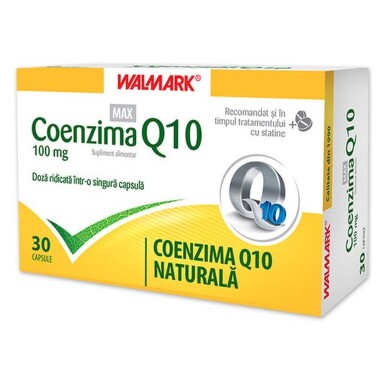 Coenzima Q10 MAX 100mg x 30 capsule