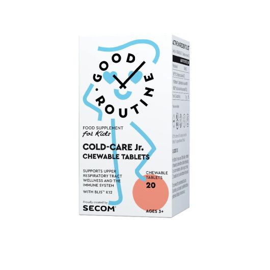SECOM Cold-Care Jr. x 20 tablete masticabile (Good Routine)
