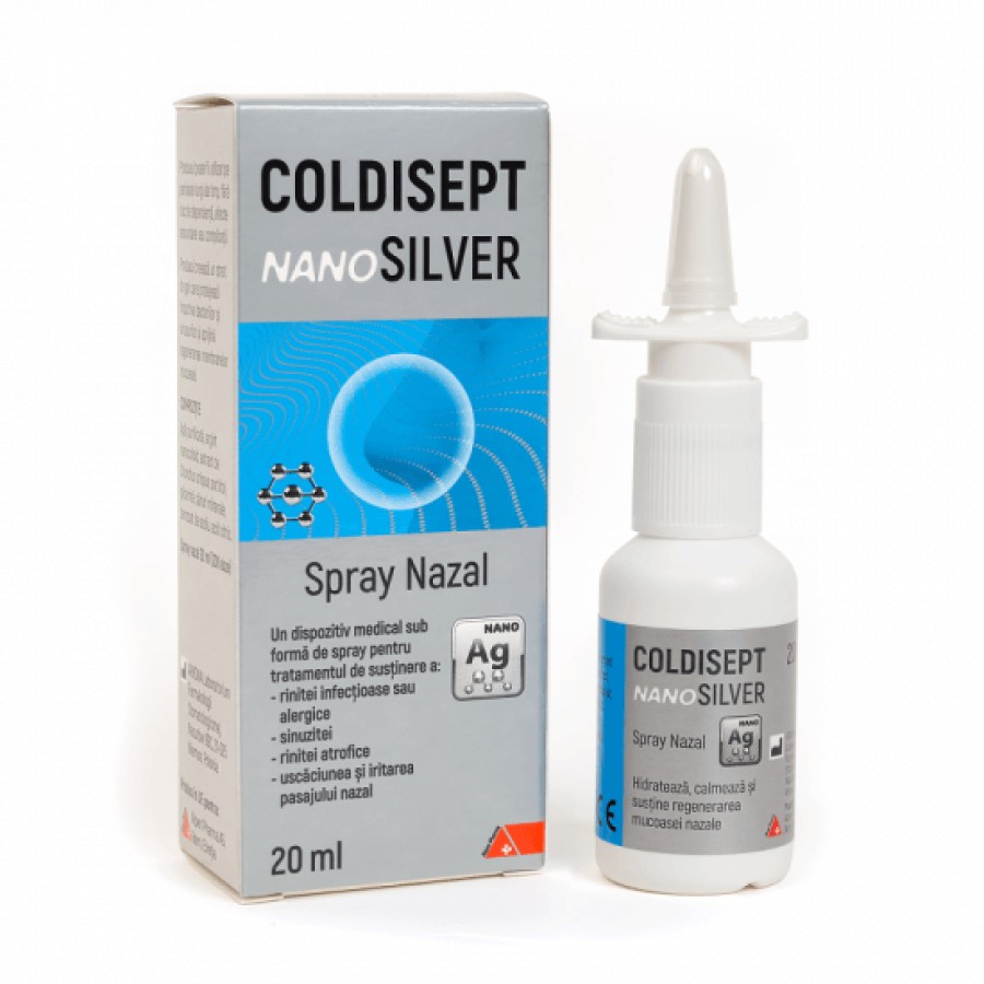 Coldisept Nano Silver spray nazal x 20ml