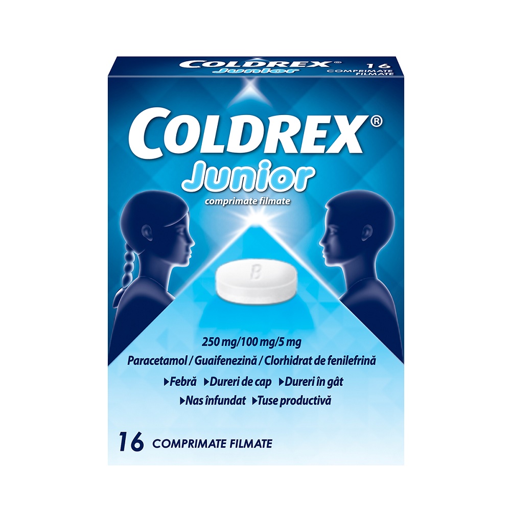 Coldrex Junior x 16 comprimate