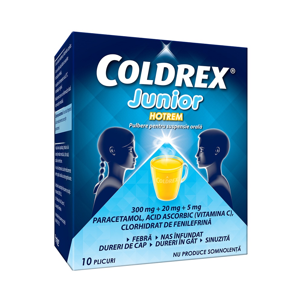 Coldrex JuniorHotrem x 10 plicuri
