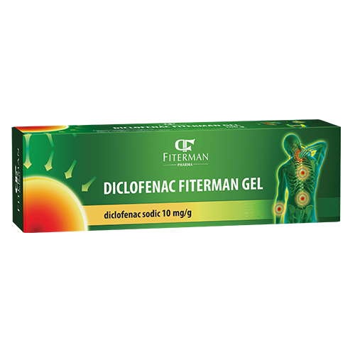 Diclofenac 1% Gel 100g Fiterman