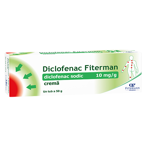 Diclofenac Fiterman crema x 50g 10mg/g