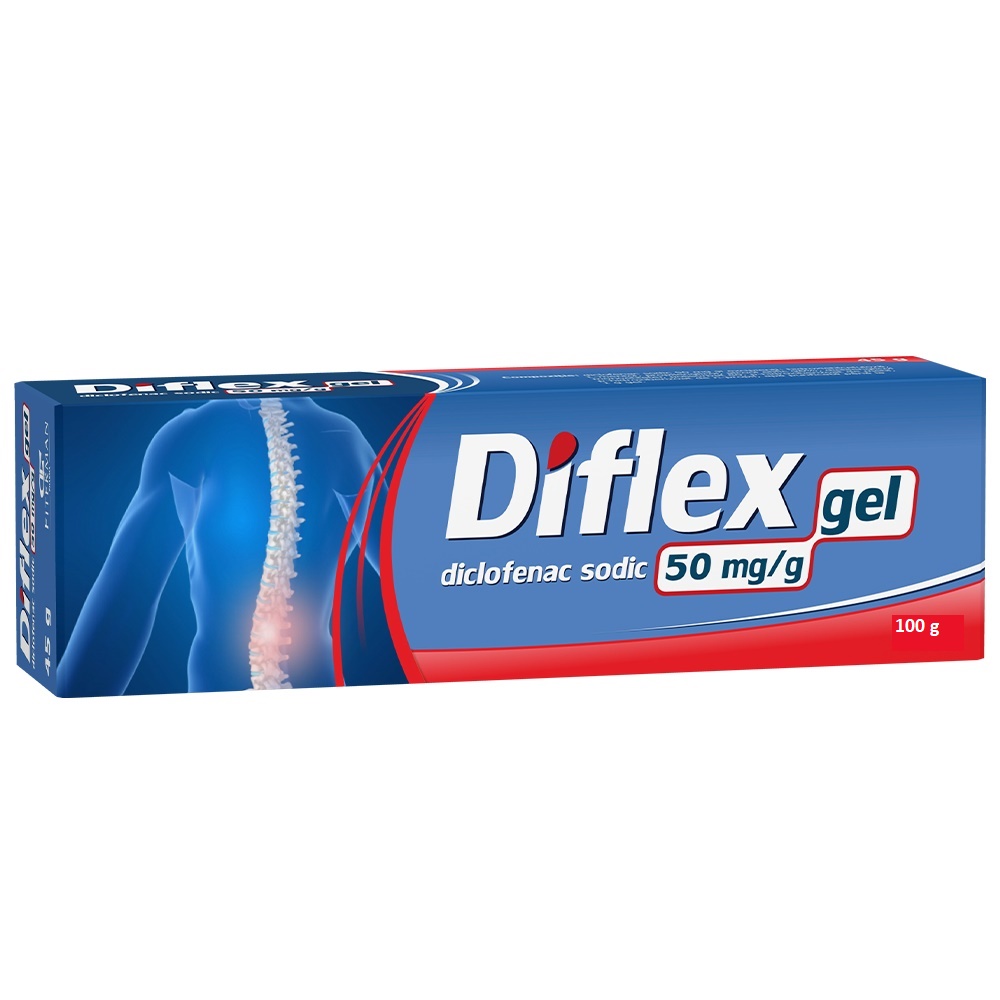 Diflex 50mg/g gel x 100g