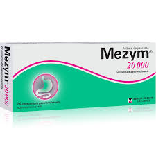 Mezym forte 20000 x 20 comprimate
