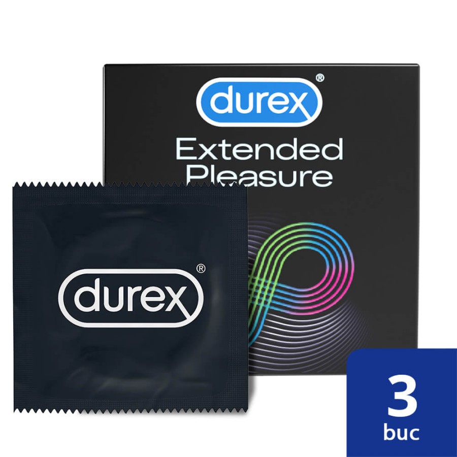 DUREX Extended Pleasure x 3 bucati