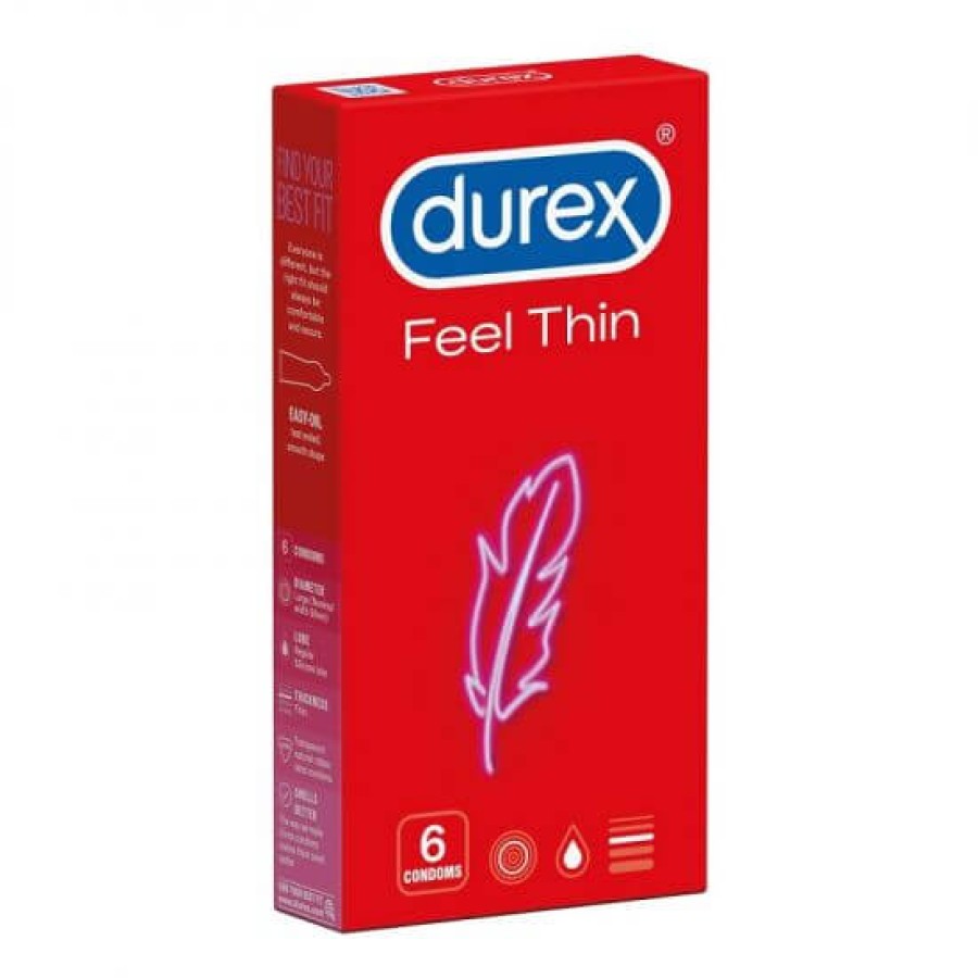 DUREX Feel thin x 6 bucati