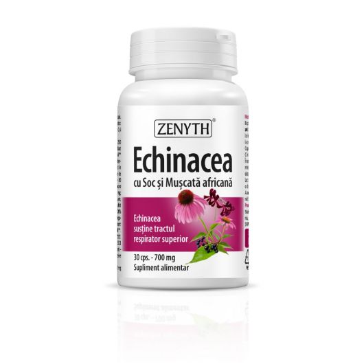 Echinacea cu soc si muscata africana x 30 capsule (Zenyth)