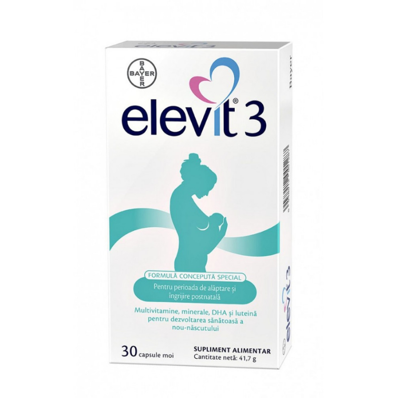 Elevit 3, 30 capsule moi
