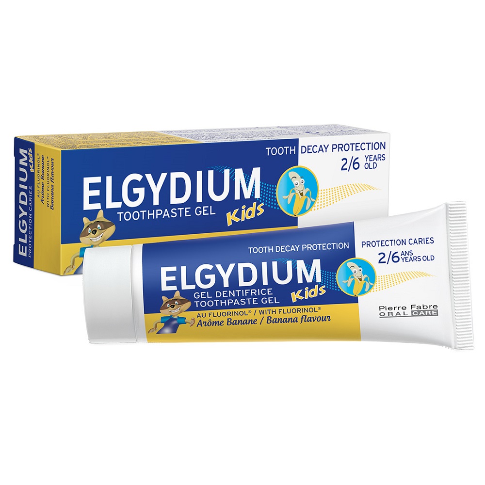 Elgydium Pasta de dinti Kids banane x 50ml