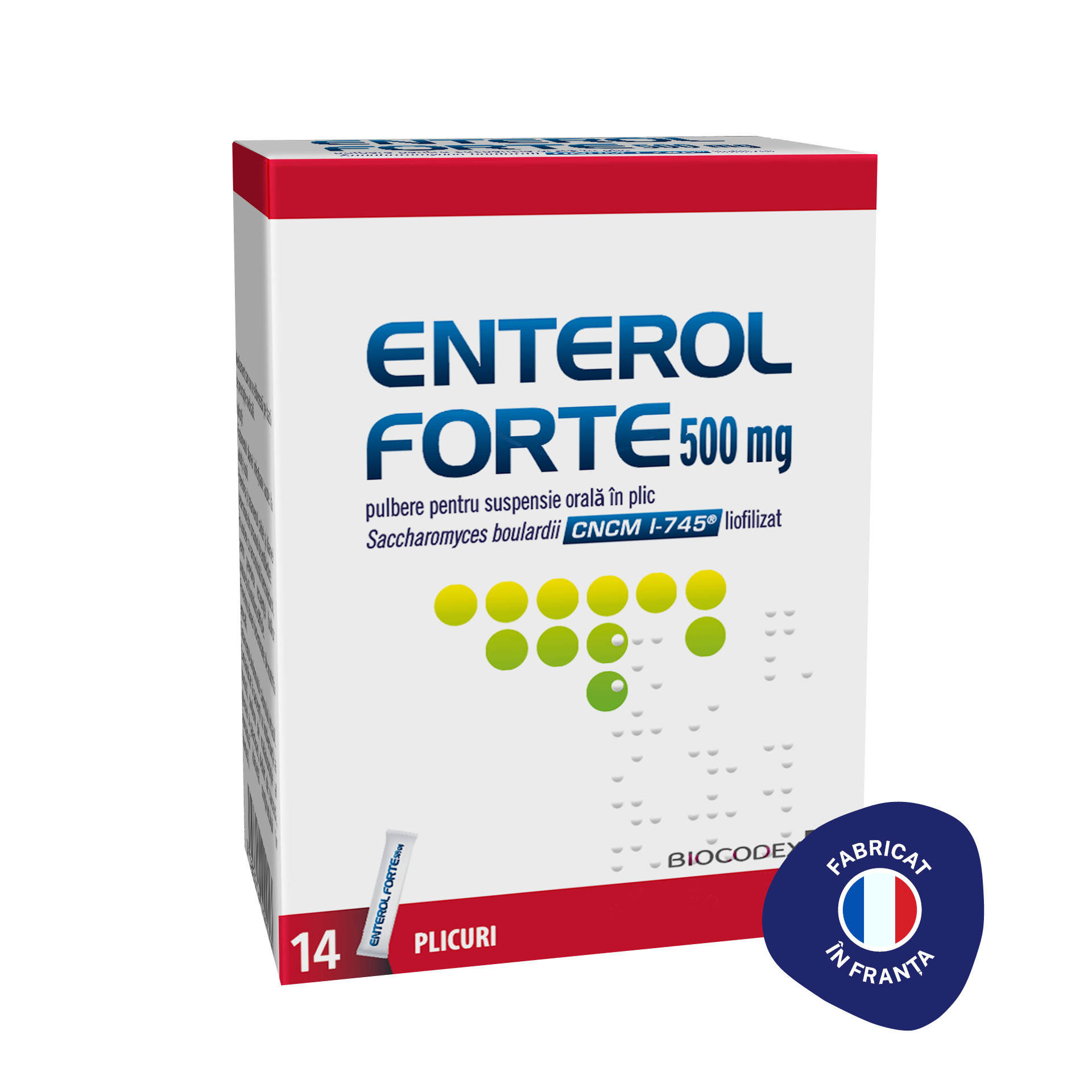 Enterol Forte 500mg x 14 plicuri