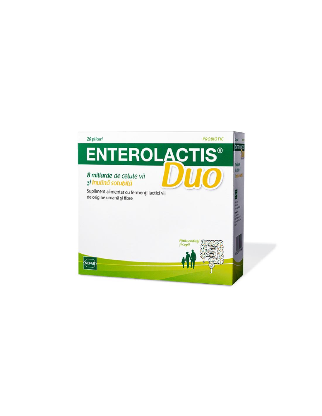 Enterolactis Duo x 20 plicuri